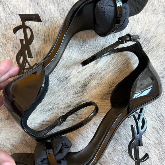 OPYUM SANDALS IN PATENT LEATHER 38 - Picture 3 of 6